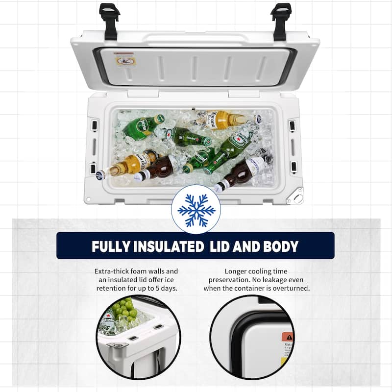 EchoSmile 35 qt. Rotomolded Cooler