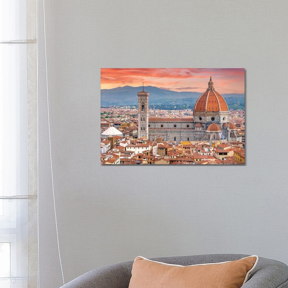 iCanvas "Il Duomo Florence Sunset,Italy" by Susanne Kremer Canvas Print