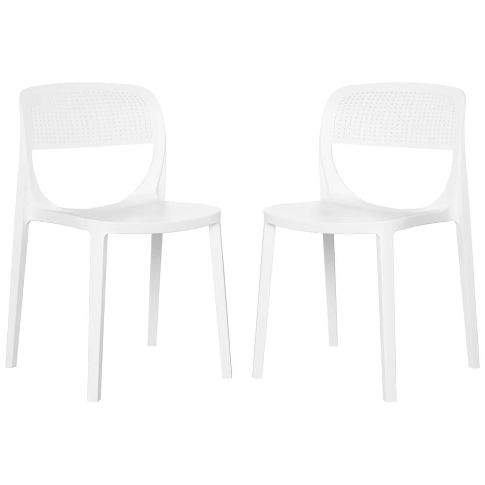 Frond and Form Outdoor Stacking Dining Side Chair (Set of 2)
