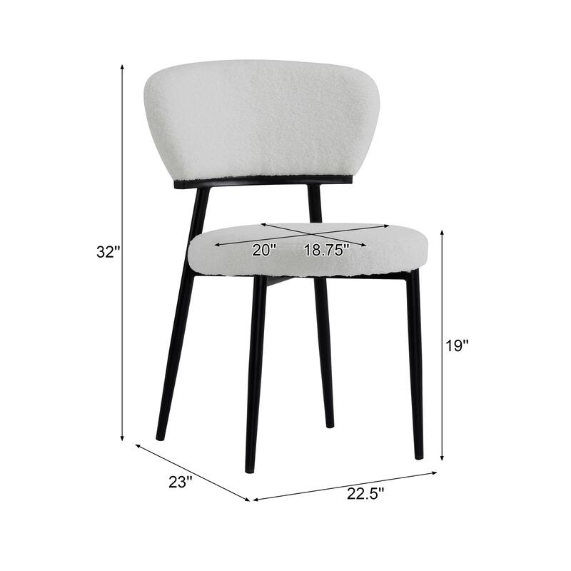 Upholstered Side Chair Dining Chairs (Set of 2)