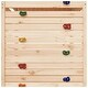 preview thumbnail 9 of 19, vidaXL Swing Set Outdoor Backyard Wooden Playground Equipment for Kids Age 3-8