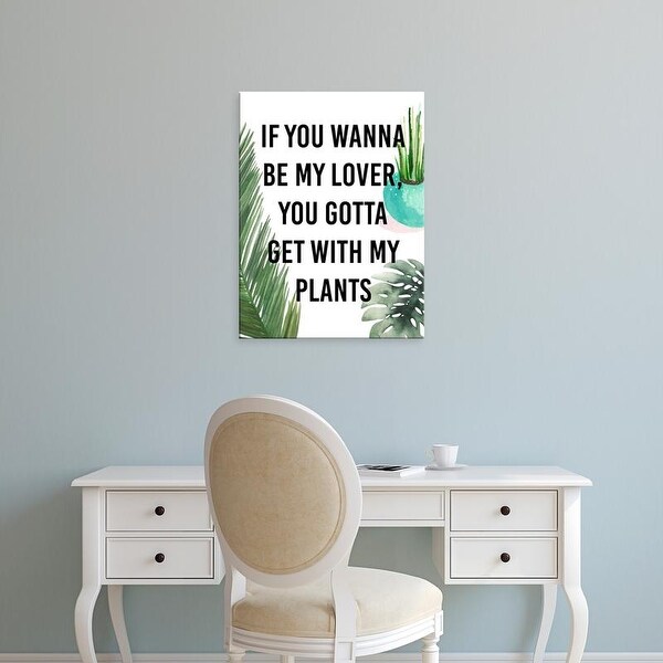 Easy Art Prints Studio W's 'Plant Love IV' Premium Canvas Art