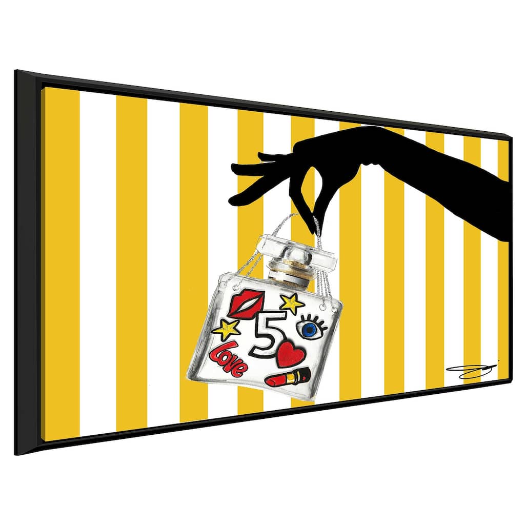 "Hold This Final" by Jodi Print on Floating Canvas