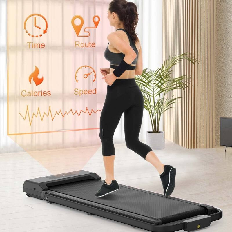 Lightweight Portable Running Jogging Machine with Led Display, Space-Saving Design, Stable Voltage