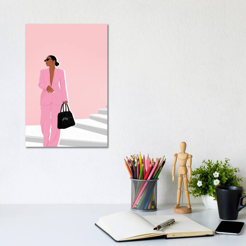 iCanvas "Boss Babe" by Khia A. Canvas Print - 12x8x0.75