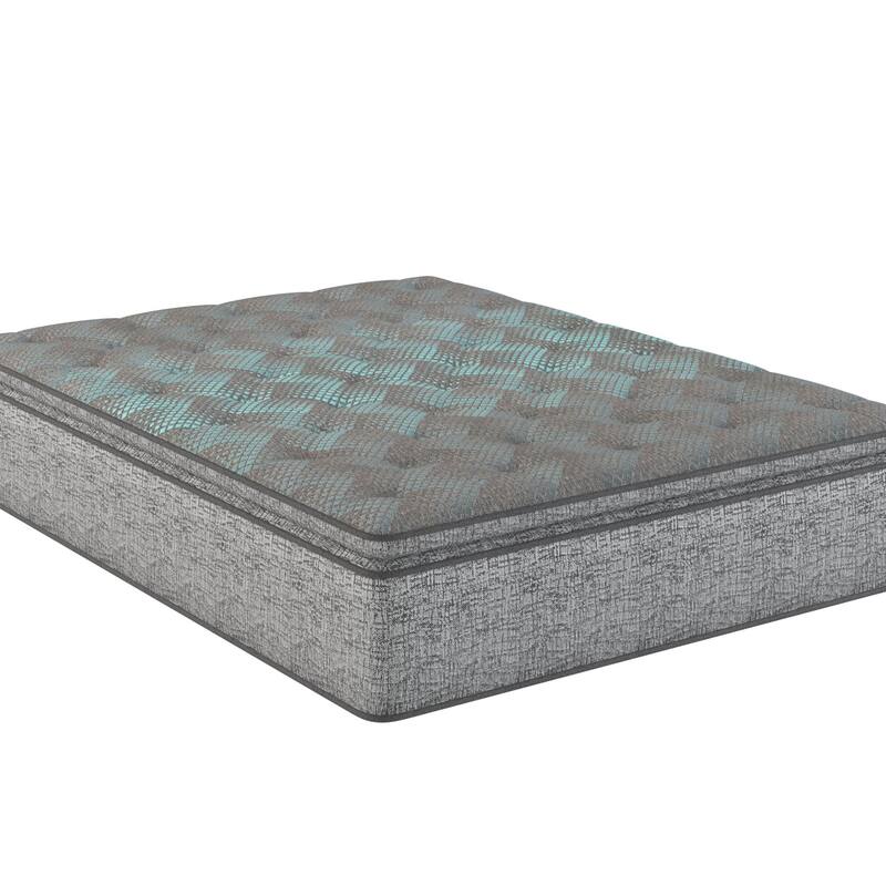 Deluxe 14-inch foam core mattress with individually pocketed coils - Queen