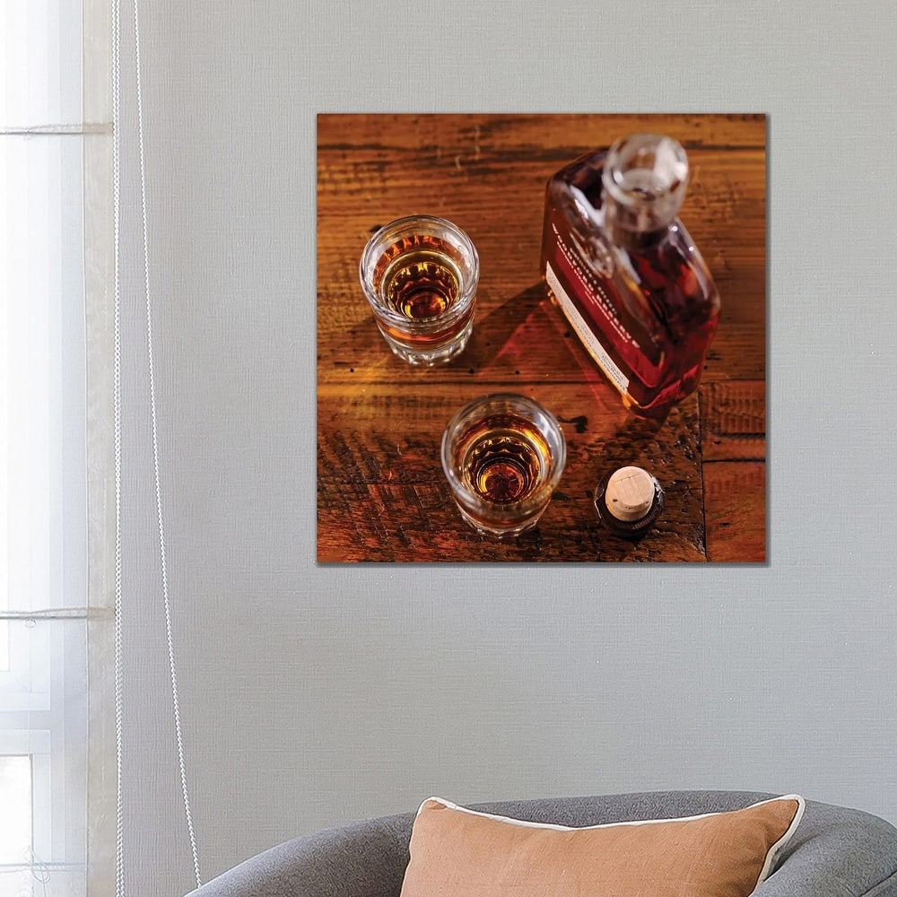iCanvas "Bourbon Shots" by George Oze Canvas Print