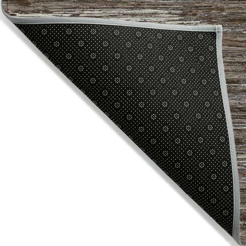 HomeRoots Striped Transitional Rectangle Outdoor Rug