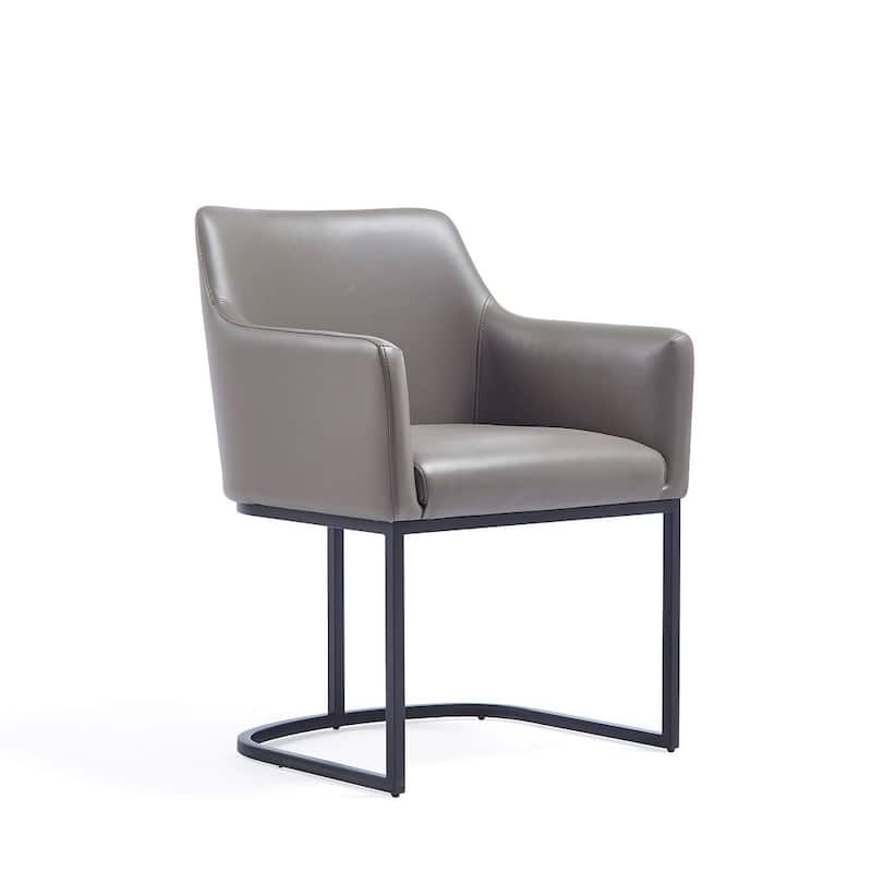 Manhattan Comfort Modern Serena Leatherette Upholstered Dining Armchair