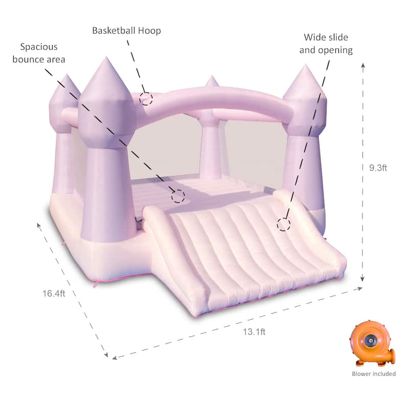 Bounceland Party Castle DayDreamer Cotton Candy Bounce House