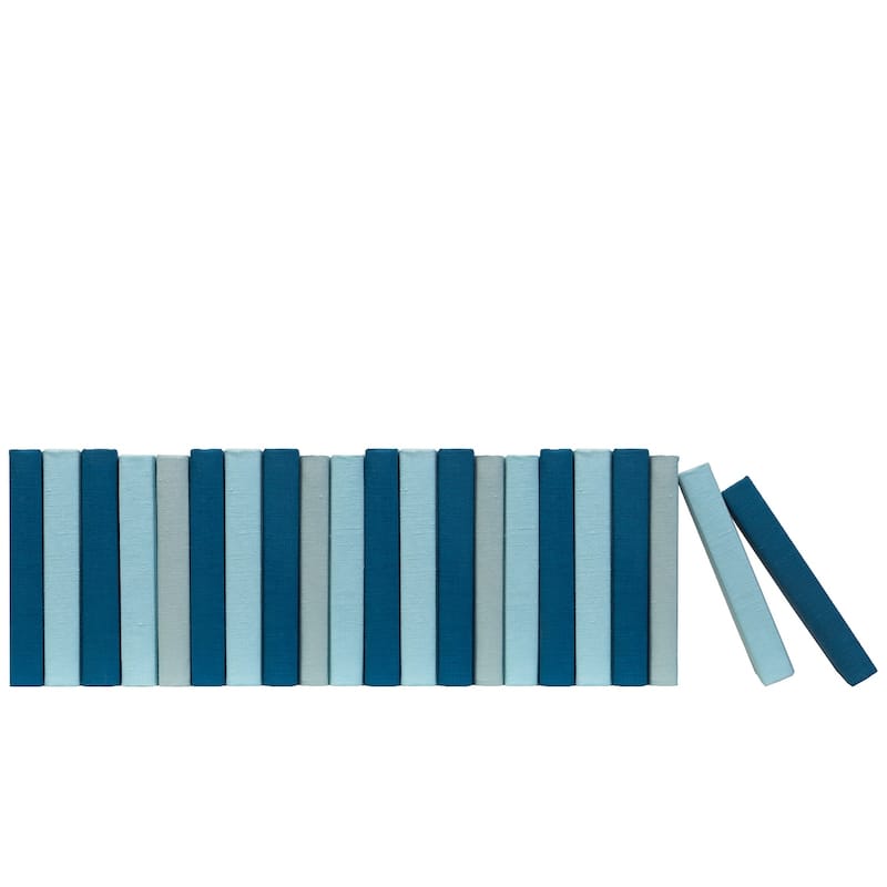 Books Blue Decorative Accessories: Gulf Coast Linen Color By The Foot