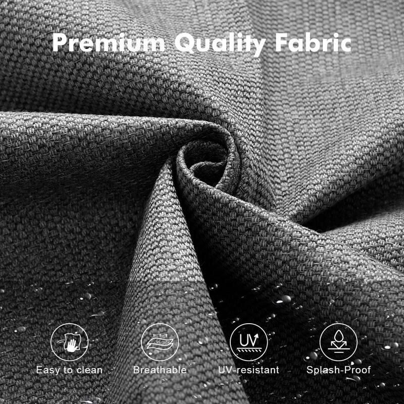 OVIOS 6-Piece Outdoor Wicker Lounge Set