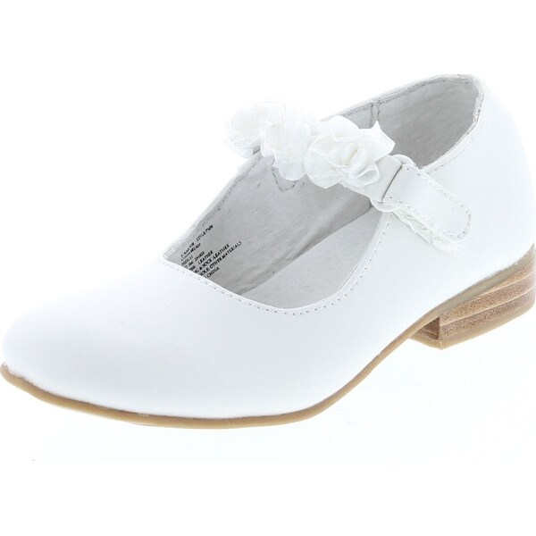 girls white dress shoes