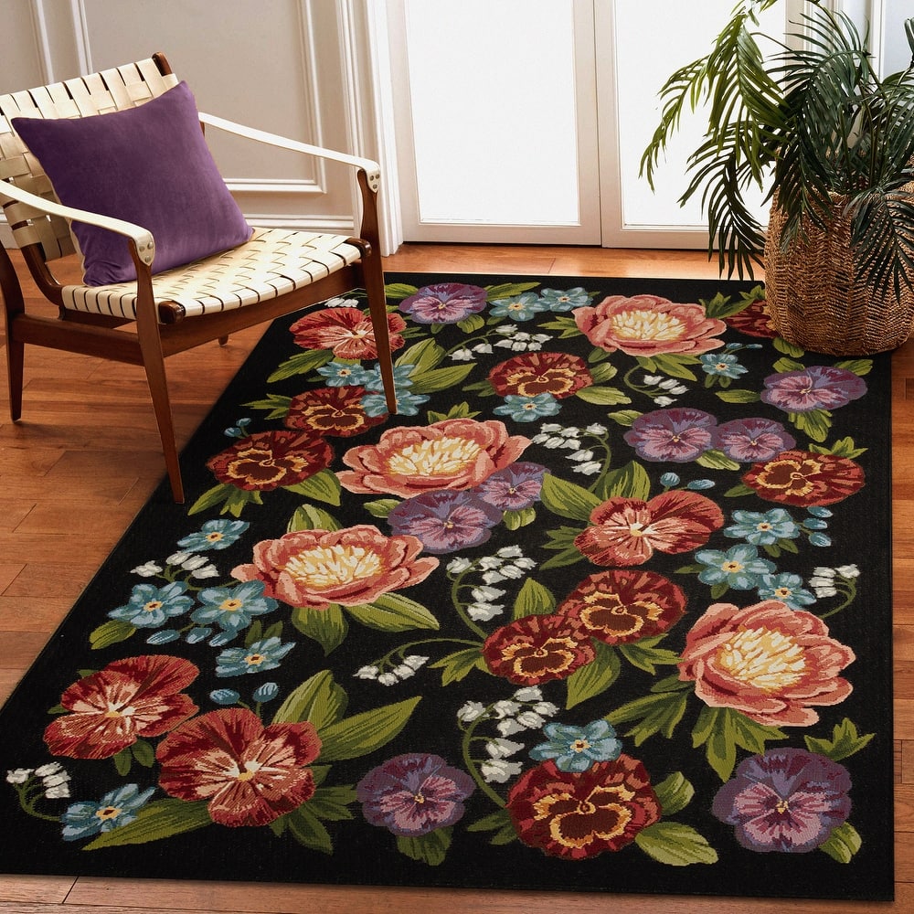 Liora Manne Marina Secret Garden Indoor/Outdoor Area Rug
