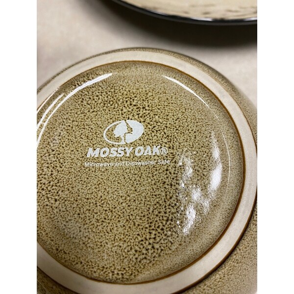 mossy oak dinnerware