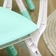 preview thumbnail 9 of 15, Qaba Kids Table and Chair Set with 4 Chairs, Adjustable Height, Easy to Clean Table Surface, for 1.5 - 5 Years Old