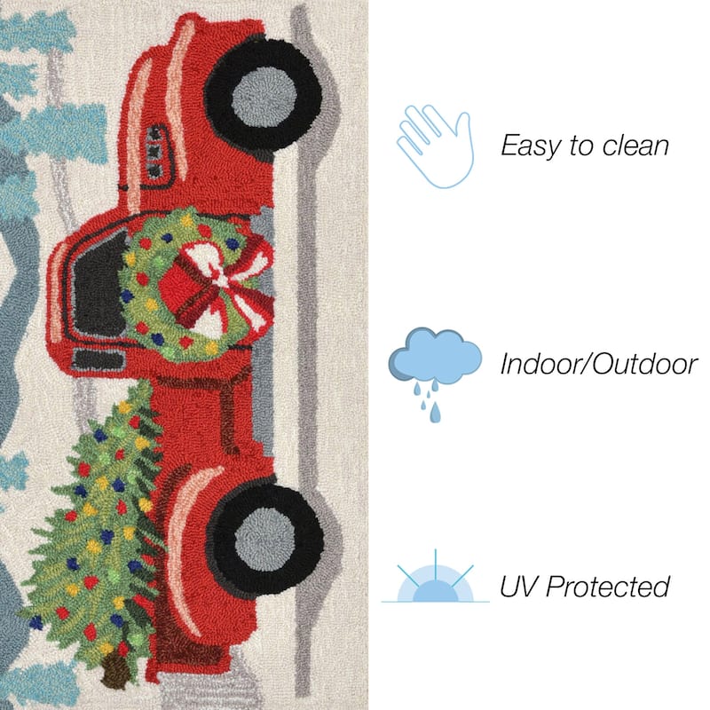 Liora Manne Frontporch Joy Ride Indoor/Outdoor Rug