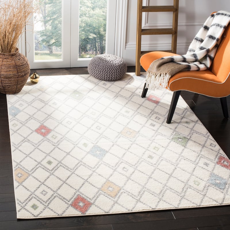 SAFAVIEH Adirondack Hallie Vintage Boho Oriental Rug - 3' x 5' - Ivory/Multi