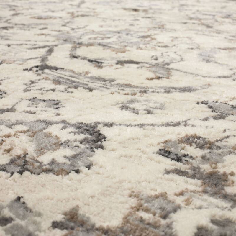 Mohawk Home Mizani Floral Ornamental Woven Area Rug
