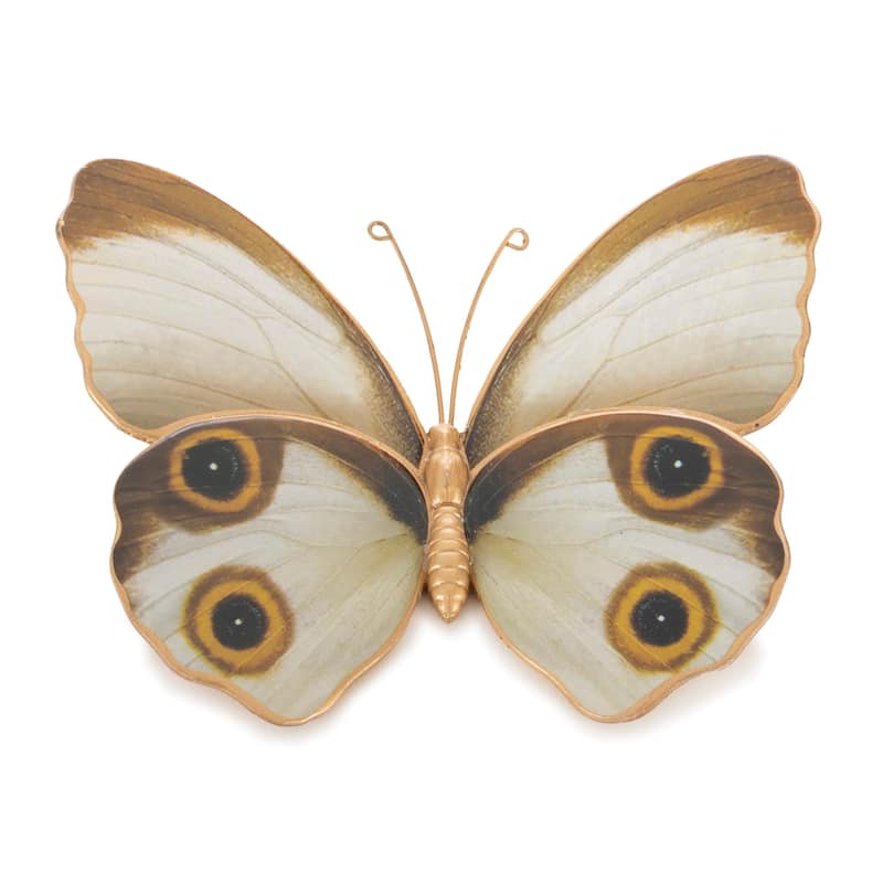 Butterfly and Moth Shelf Sitter Figurines - 5.25" - Set of 2