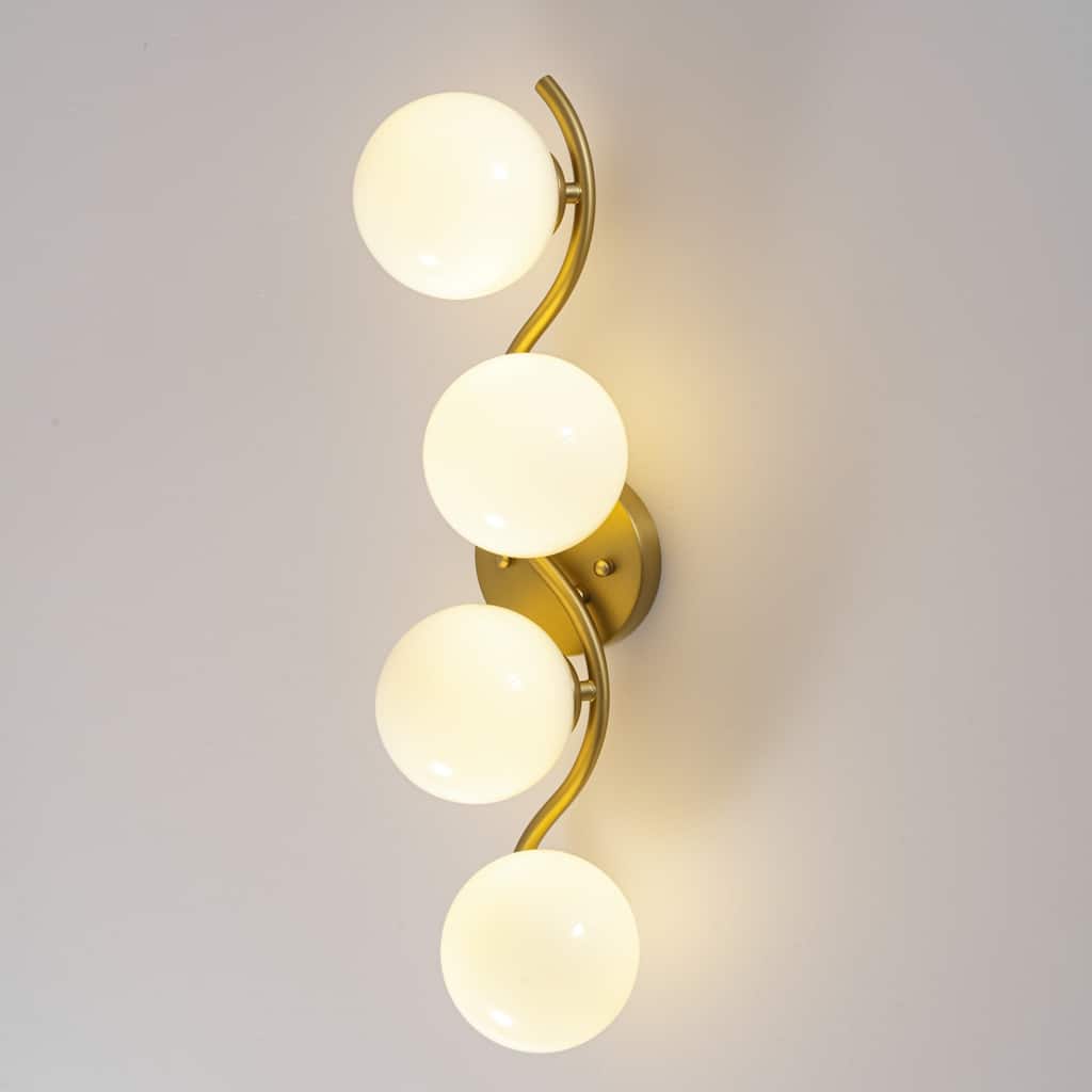 Rennnsan 4-Light Modern Linear Flush Mount Ceiling Light, Low Profile G9 Fixture for Kitchen Island Dining Room