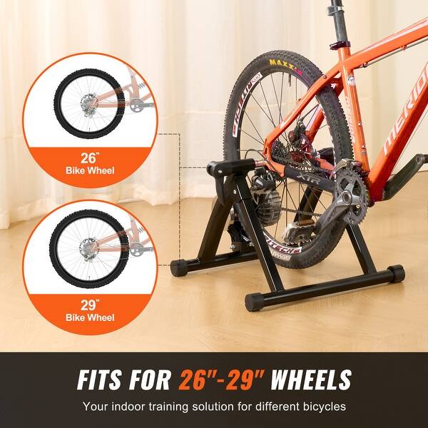 Bike Trainer Stand, Fluid Stationary Bike Stand for 26"-29" Wheels, Noise Reduction Fluid Flywheel, Portable Cycling Stand - Bed Bath & Beyond - 42891028 Bike Trainer Stand, Fluid Stationary Bike Stand for 26"-29" Wheels, Noise Reduction Fluid Flywheel, Portable Cycling Stand - Bed Bath & Beyond - 42891028