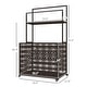 preview thumbnail 12 of 25, Outsunny Wicker Pool Float Storage Organizer, PE Rattan Pool Float Holder with Basket Shelf Towel Bars, Rolling Pool Caddy