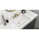 preview thumbnail 4 of 6, Ruvati 16 x 11-3/4 inch Undermount Bathroom Vanity Sink White Rectangular Porcelain Ceramic with Overflow - RVB0718