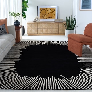 SAFAVIEH Handmade Fifth Avenue Arvenita Modern New Zealand Wool Rug