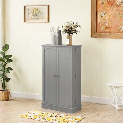 41" Kitchen Pantry Storage Cabinet,Freestanding Kitchen Cabinet