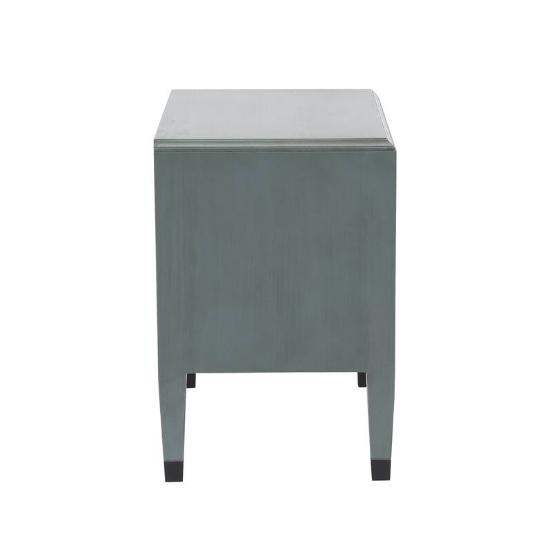 Christopher Knight Home - Classic Modern Classic 2-Drawer Nightstand with Smooth Glide Drawers