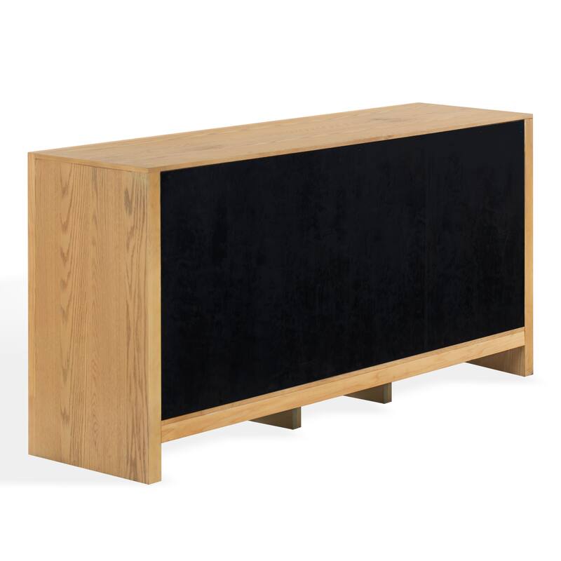 SAFAVIEH Couture Darnell Wood 3-Drawer Sideboard - 74"W x 19"D x 36"H