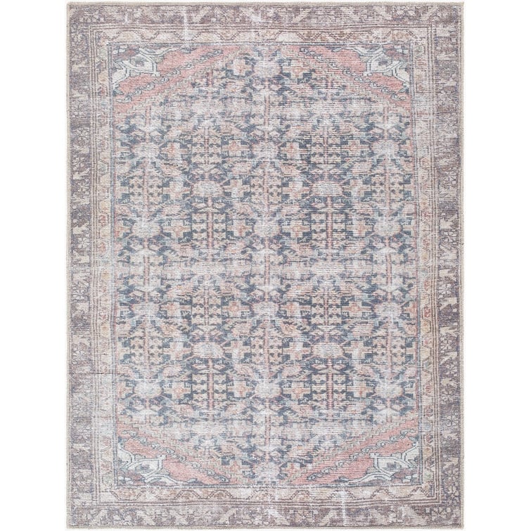Livabliss Vinny Traditional Washable Area Rug