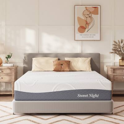 Sweetnight 12-inch Medium Firm Gel Memory Foam Mattress
