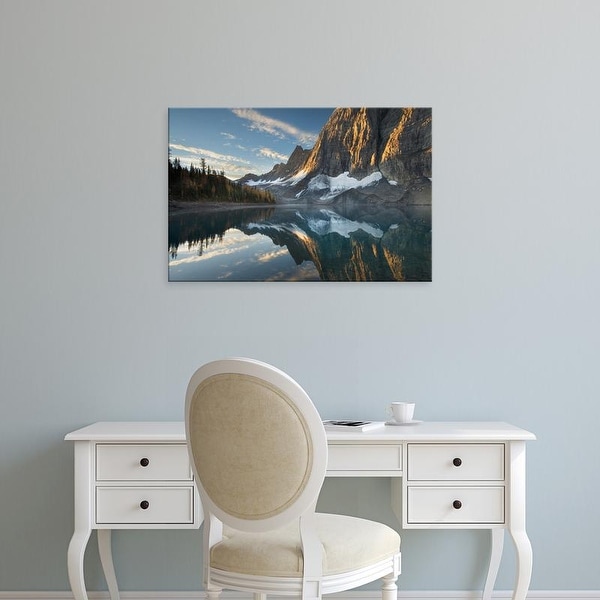 Easy Art Prints Alan Majchrowicz's 'Floe Lake Reflection III' Premium Canvas Art