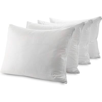 Guardmax Bedbug Proof/ Waterproof Zippered Pillow Protector (Set of 4)