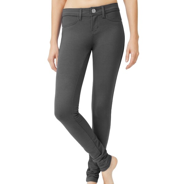 grey color jeggings