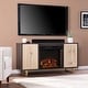 preview thumbnail 1 of 7, SEI Furniture Willington Electric Media Fireplace w/ Carved Details