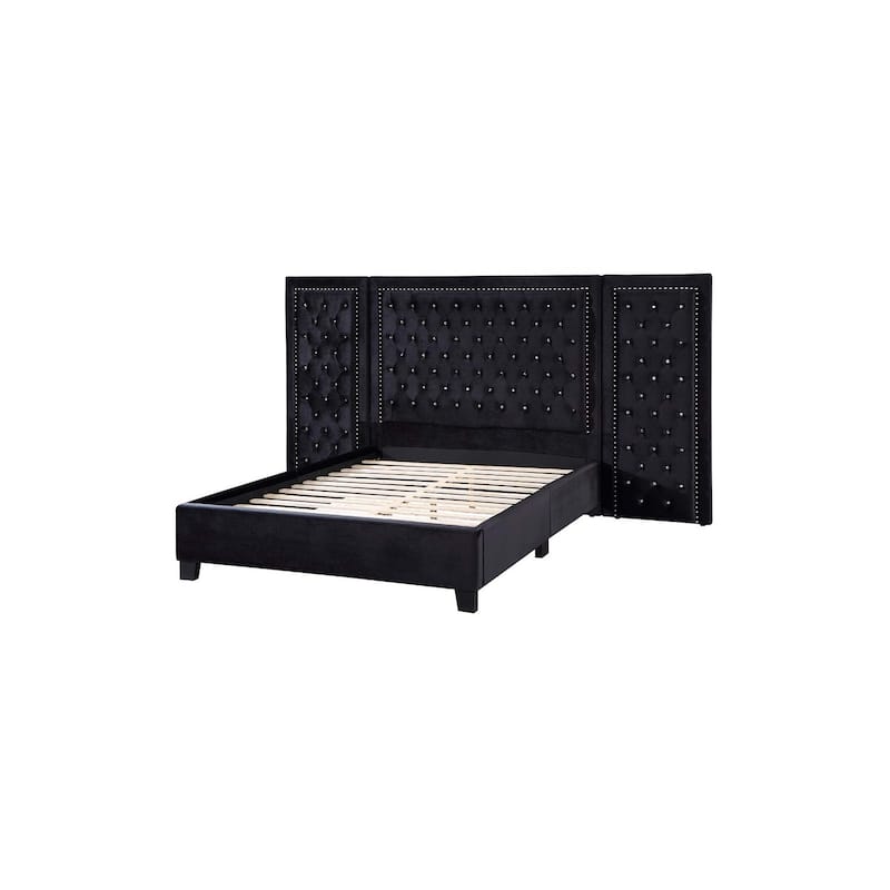 Queen Size Bed Frame - Elegant Bedroom Furniture - Modern Design