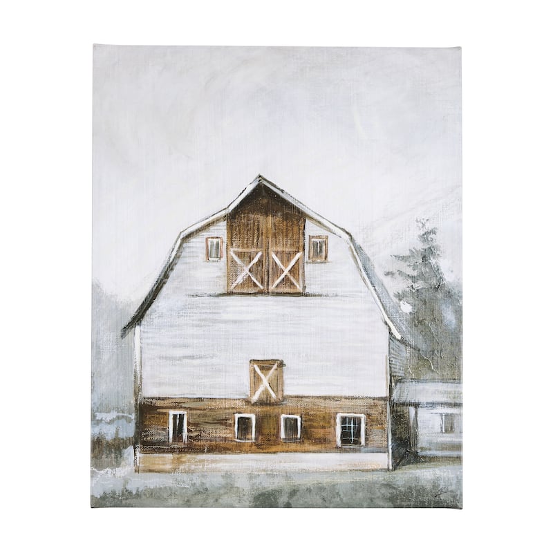 Old Barn II (40 x 50) Canvas Art Print - Large