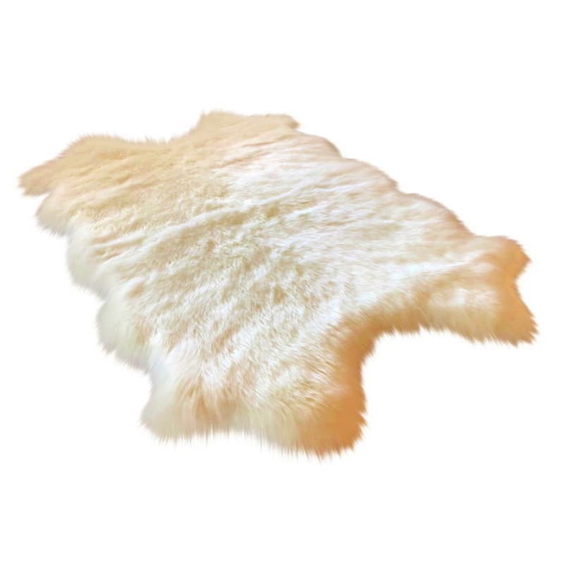Ovella Home Premium Luxurious Faux Sheepskin 4-Pelt Plush Shag Area Rug - 4' x 6' - 4' x 6'