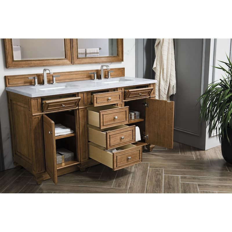 James Martin Vanities 157-V60D-FEJP Bristol 60" Free Standing Double
