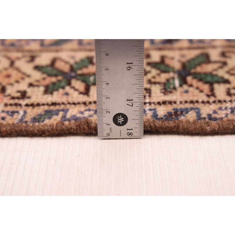 ECARPETGALLERY Hand-knotted Antalya Vintage Copper Wool Rug - 4'5 x 6'4