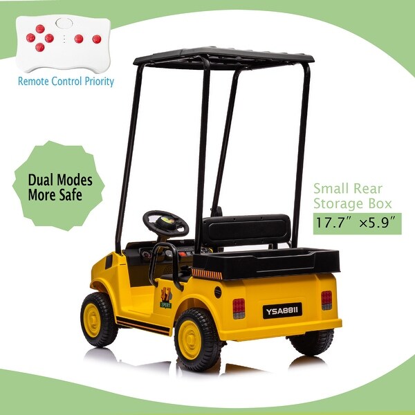 Kids golf cart 12v new arrivals