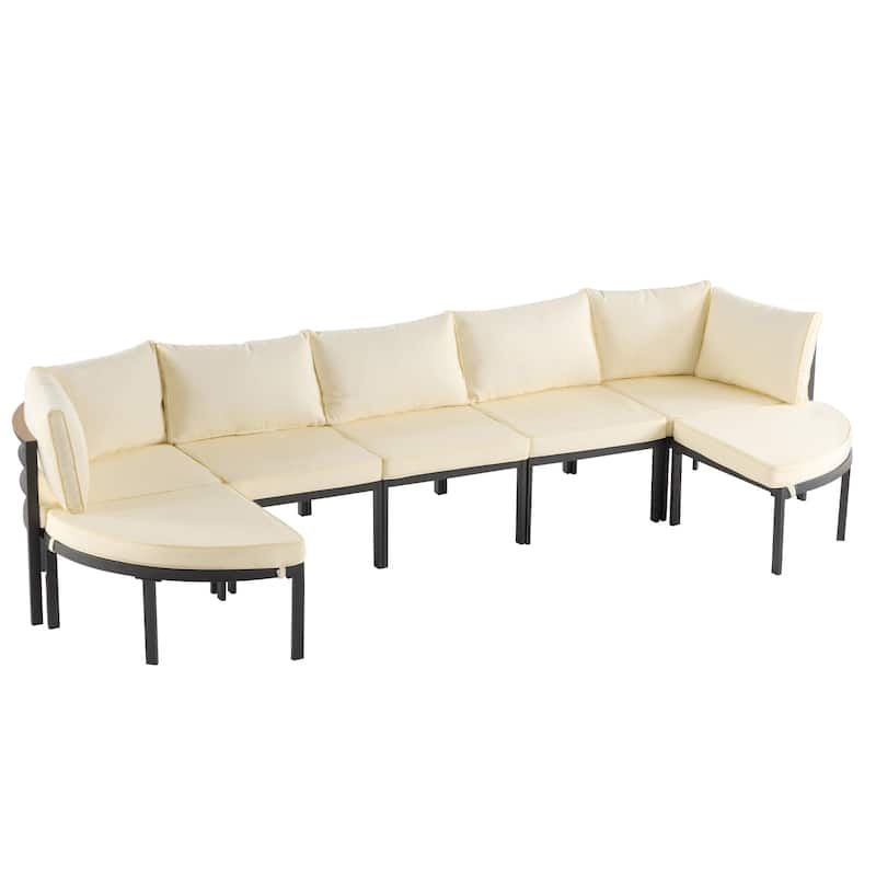 Outdoor Sectional Sofa Set