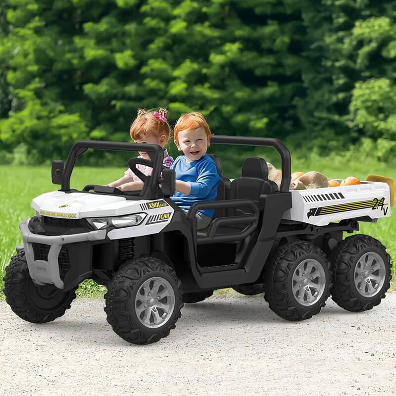 Ride On Dump Truck for Kids Ride On Car with Remote Control