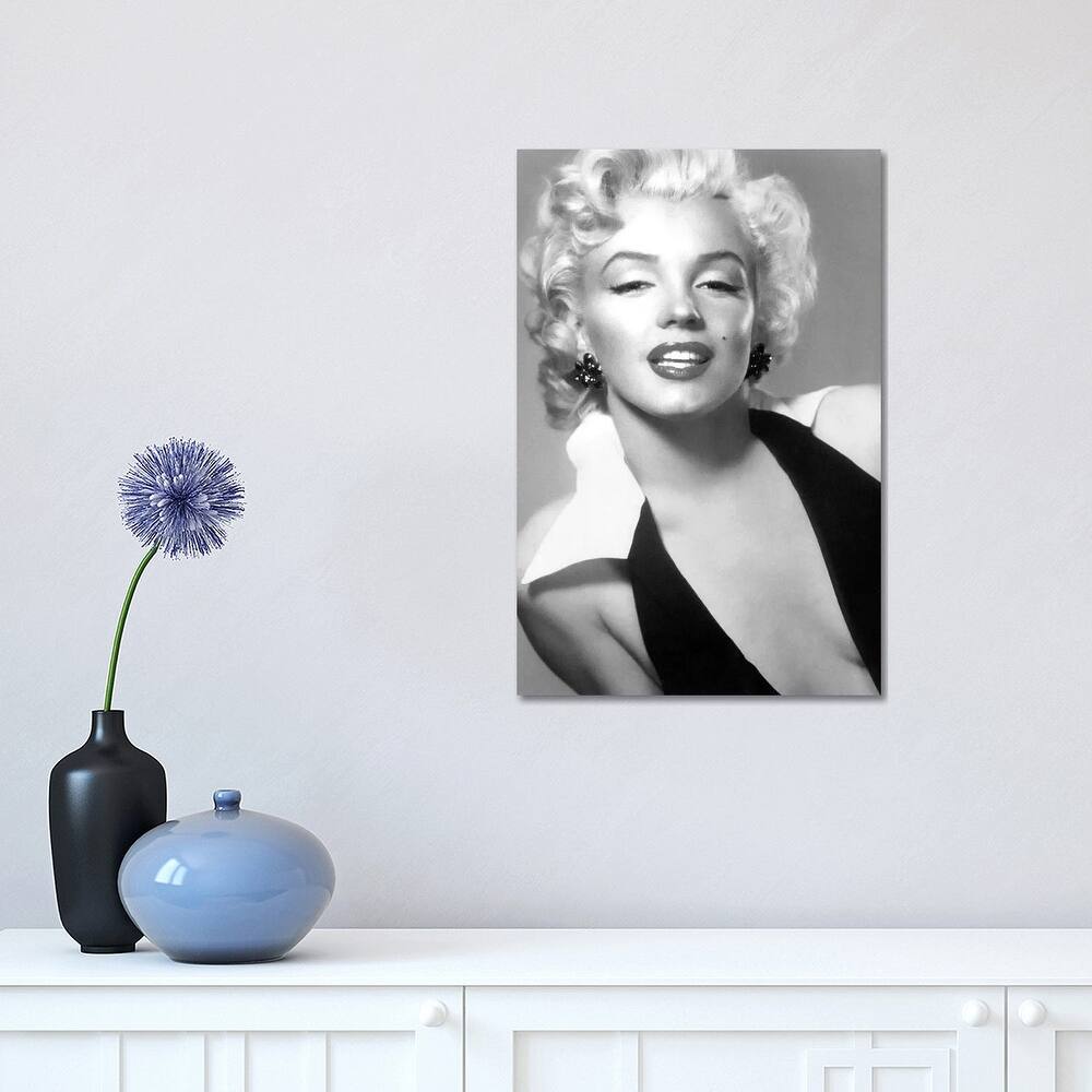 iCanvas "Classic Marilyn Monroe Pose II" by Radio Days Canvas Print