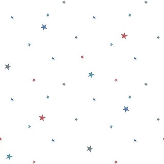 Galerie Wallcoverings Tiny Tots 2 Stars Non-woven Matte Wallpaper Roll