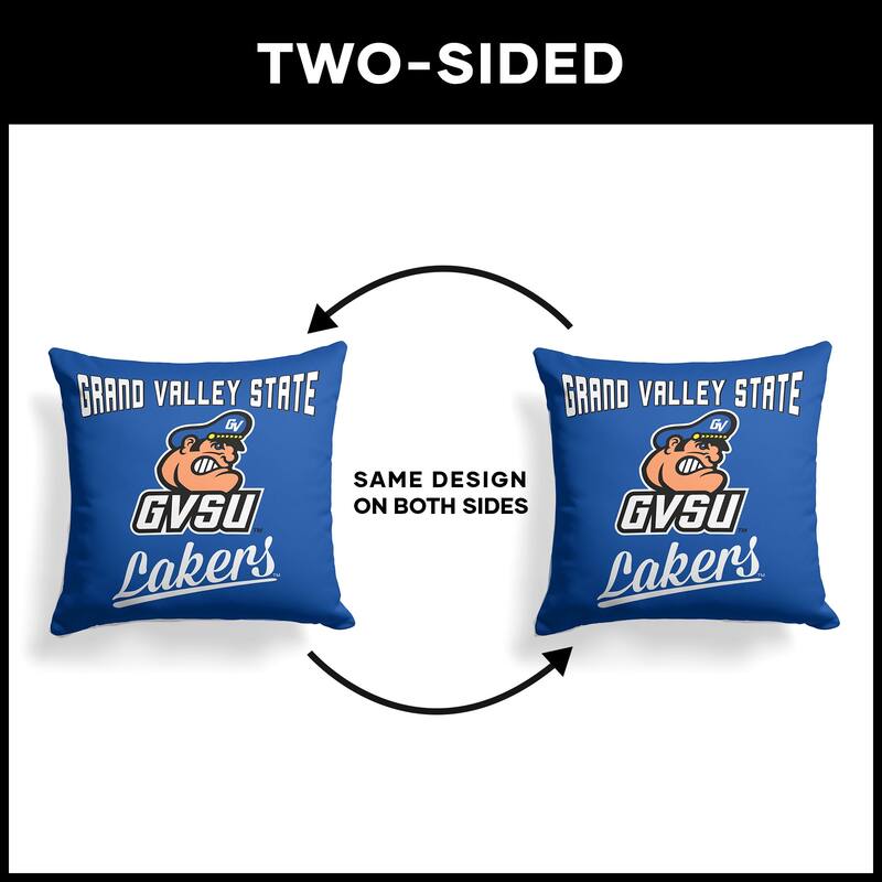 NCAA GLIAC Alumni 18 Inch Throw Pillow