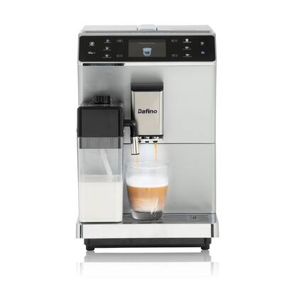 Fully Automatic Espresso Machine with milk tank; silver